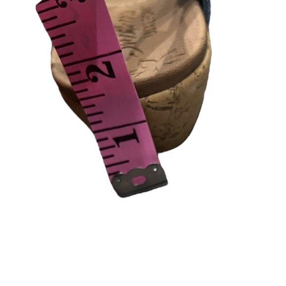 Skechers Navy Brie Dawdle Sandals Size 9 - Picture 5 of 8